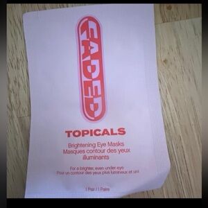 💙 4/$20 Topicals Faded Brightening Eye Masks (1 pair)